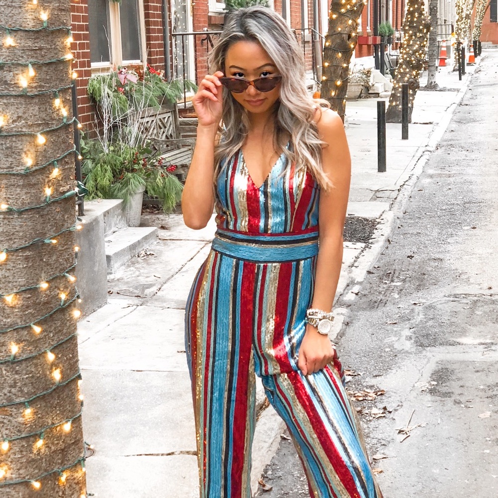 Sequin Jumpsuit